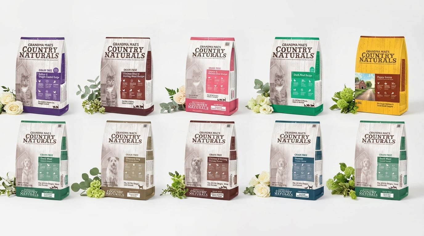 Country Naturals 品牌旗艦形象照，傳遞天然純粹的品牌理念與高端質感。