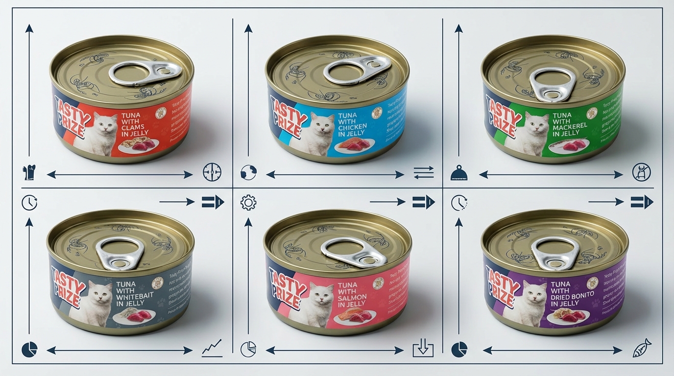 TASTY PRIZE 產品規格比較指南，透過詳細對照圖協助您挑選最適合的優質商品。