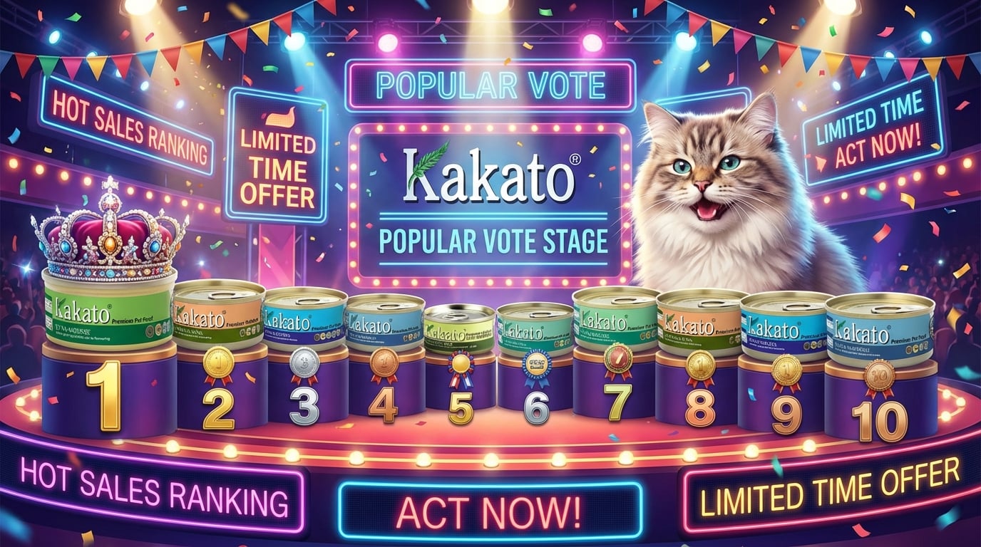 Kakato 卡格熱銷排行榜，展示人氣寵物食品銷量冠軍與選購指南。