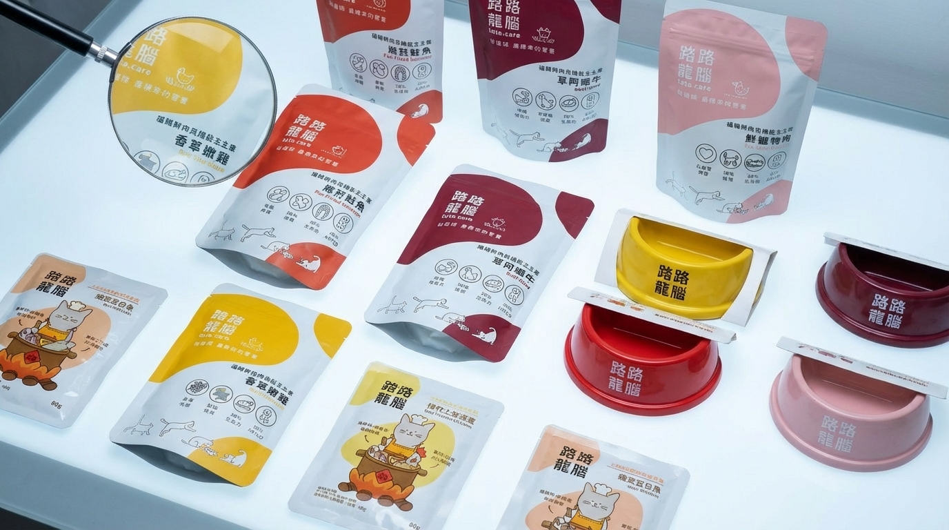 踏踏寵膳寵物食品選購攻略對比圖,幫助飼主快速挑選合適產品。