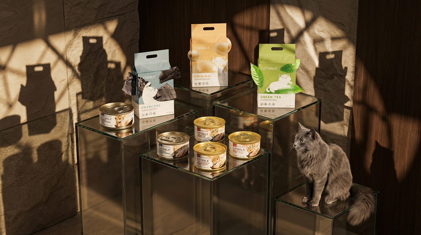 CATWALK 品牌旗艦形象照：傳遞品牌故事與高端質感，展現極致時尚美學。