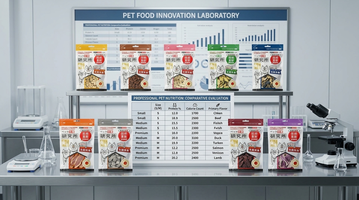 Pet Lab 栄養研究所 寵物保健品選購攻略，透過產品功能對照表助您做出明智選擇。
