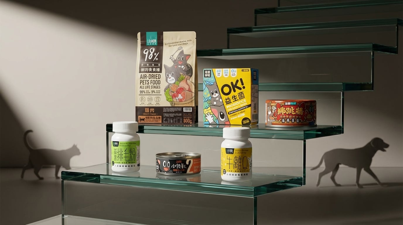 怪獸部落 品牌旗艦形象照 展現品牌故事與高端寵物食品質感