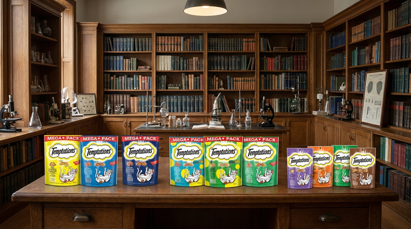 Temptations 貓咪零食專家挑選建議，提供專業餵食指南與營養選購攻略。