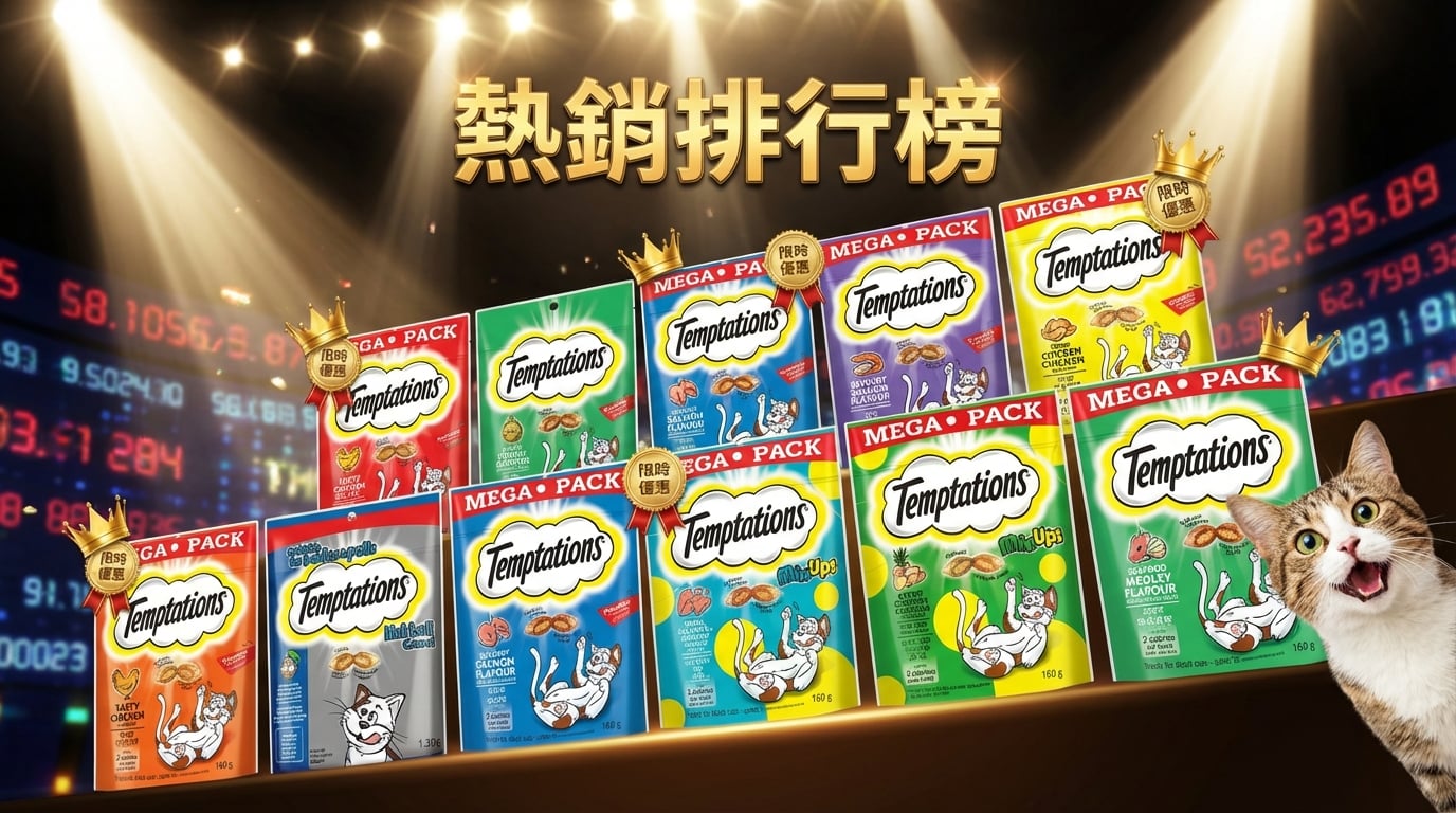 Temptations 熱銷排行榜，集結全站人氣暢銷單品，展現品牌高銷量與口碑推薦。