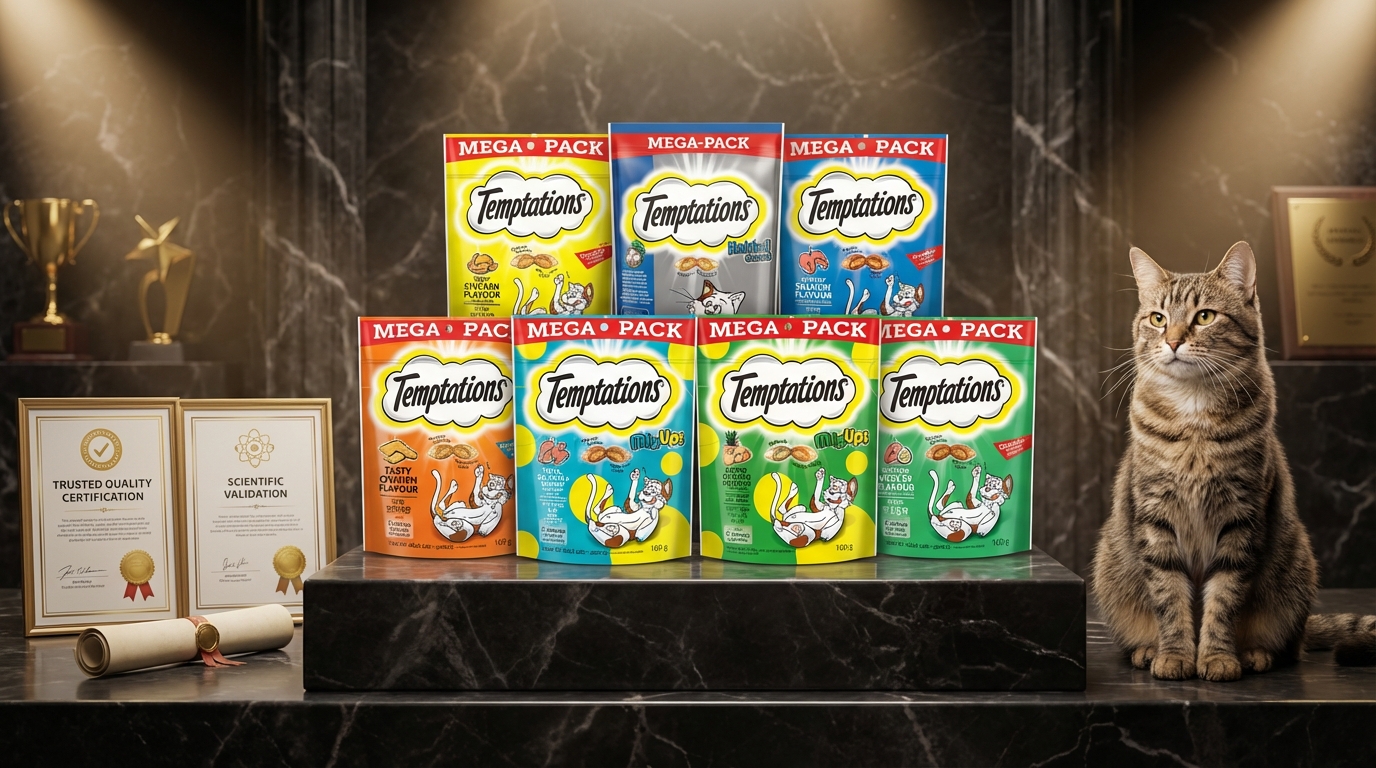 Temptations 品質保證與專業認證標章，展現品牌值得信賴的專業安全承諾。