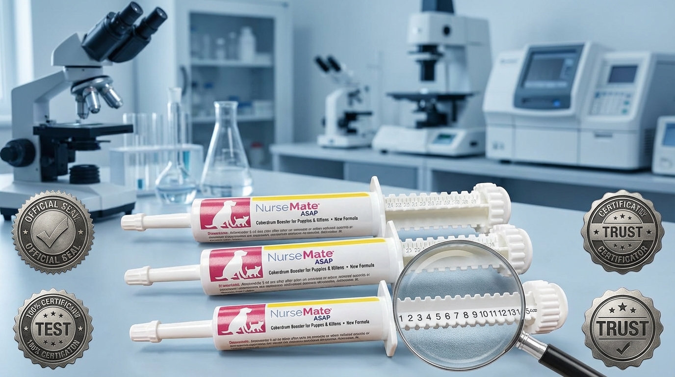 NurseMate 奶滋味 專業認證與品質保證展示，嚴格控管產品安全，建立品牌信任感。