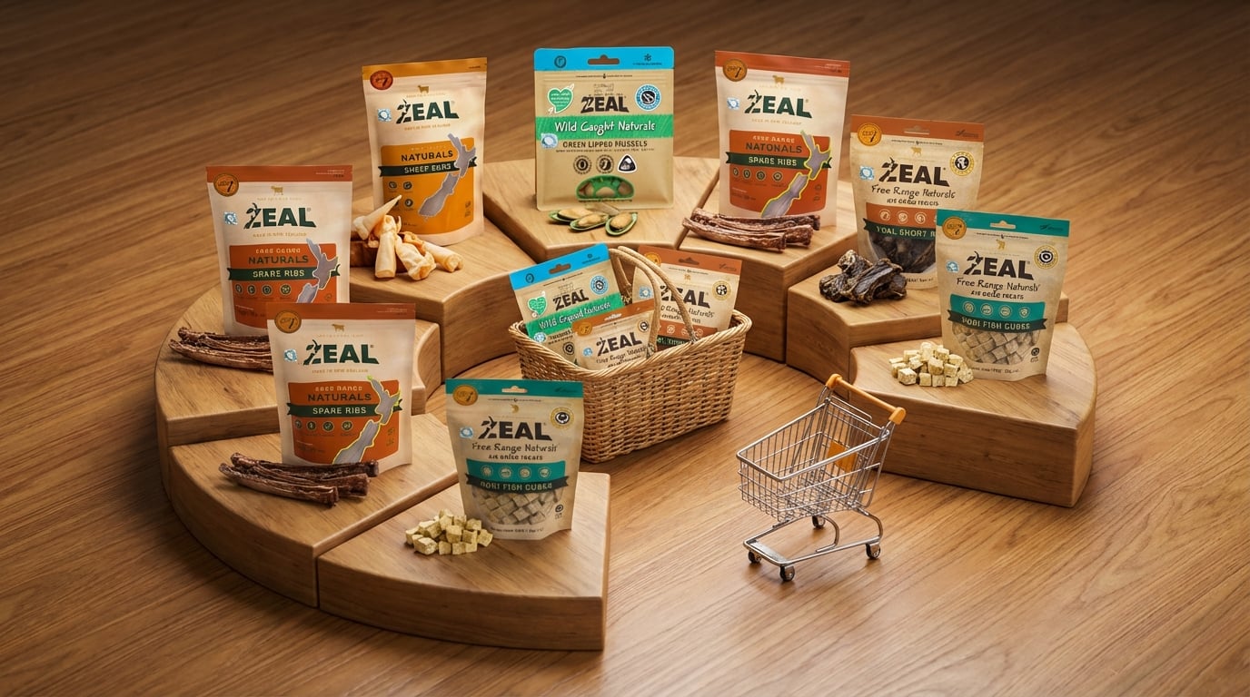 ZEAL 全系列產品分類導覽，清晰展示多元產品線，助您快速探索與選購。