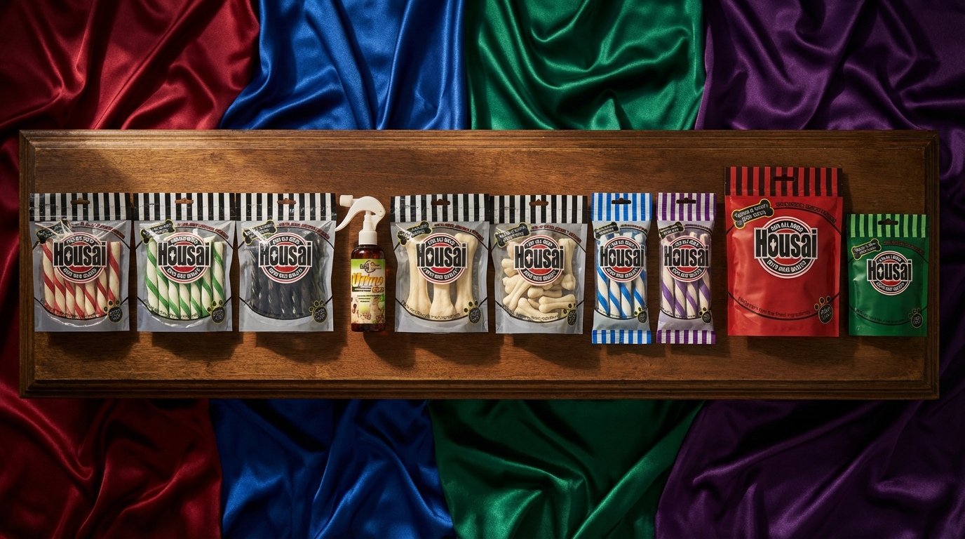 Housai 品牌旗艦形象照，融合高端美學與精緻質感，詮釋獨特的品牌故事與生活品味。