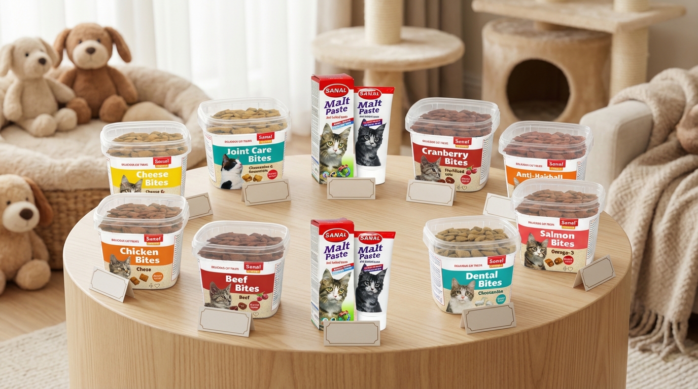 Sanal 多元產品線分類導覽,提供全系列商品快速選購攻略。