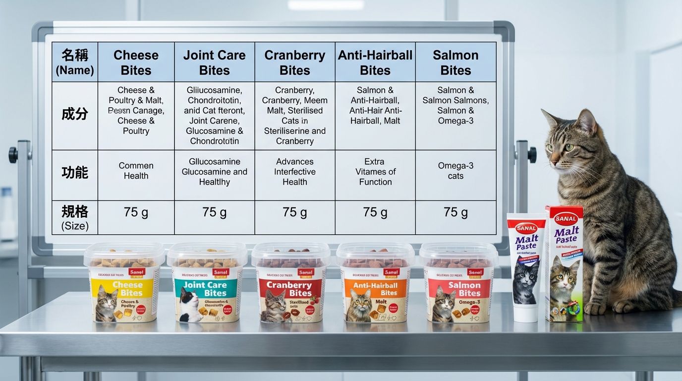 Sanal 產品選購攻略對比圖,提供詳細規格與特色比較,協助消費者做出明智選擇。