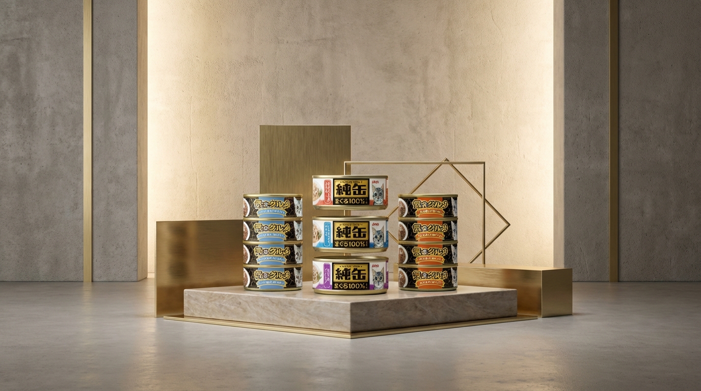 AIXIA 愛喜雅品牌旗艦形象照，呈現高端寵物食品美學與專業匠心故事。