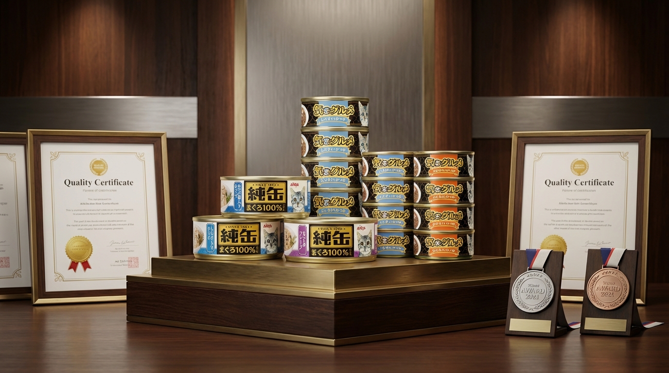 AIXIA 愛喜雅 專業認證與品質保證展示，確保產品安全可靠的信任指標。