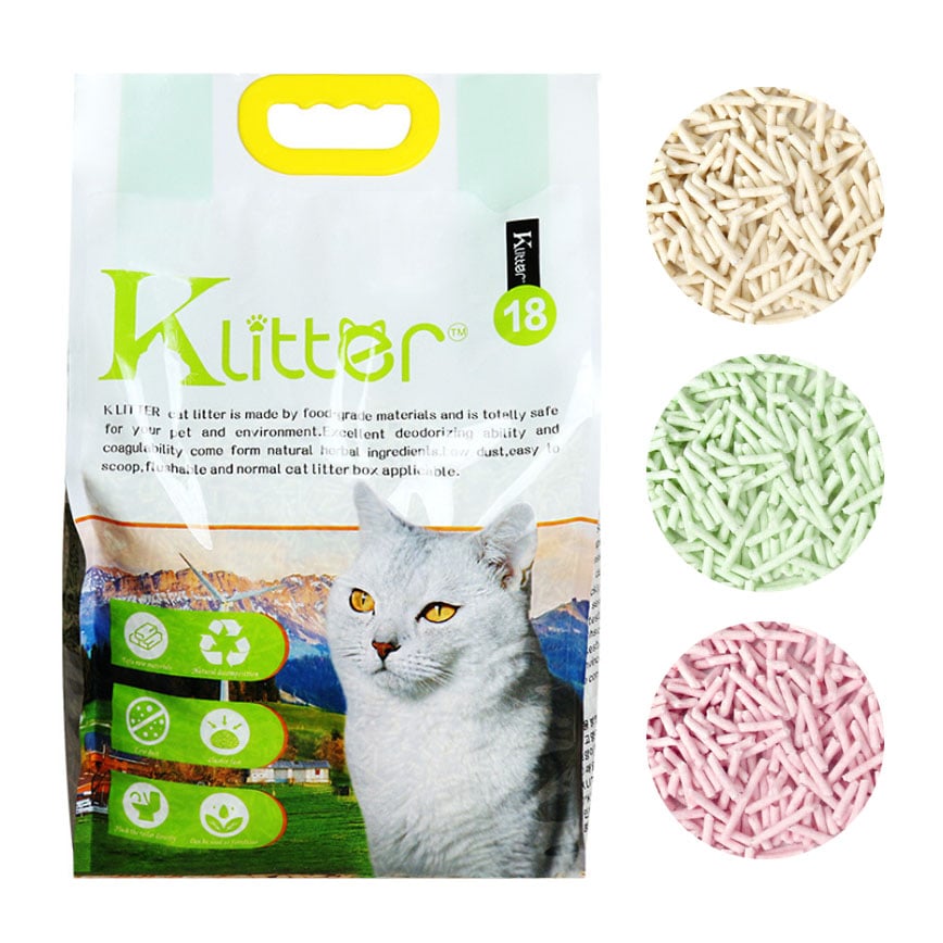 KLitter 2.0 幼身版天然玉米 豆腐貓砂 原味 18L