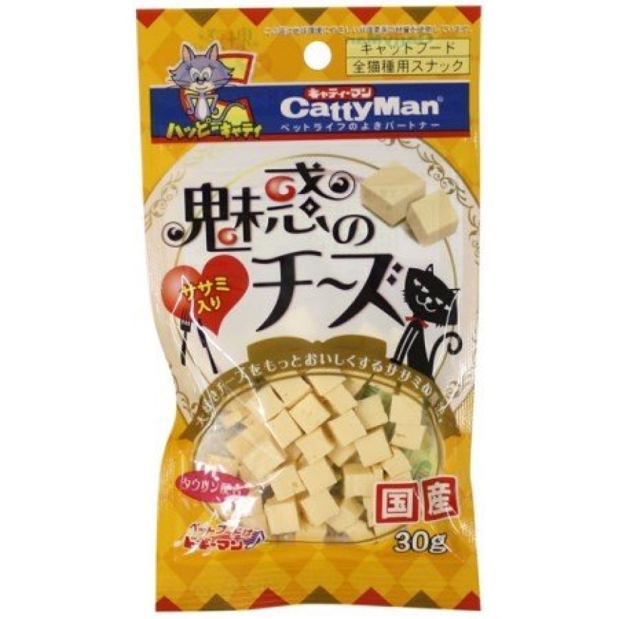 日本CattyMan 雞肉芝士粒 30g