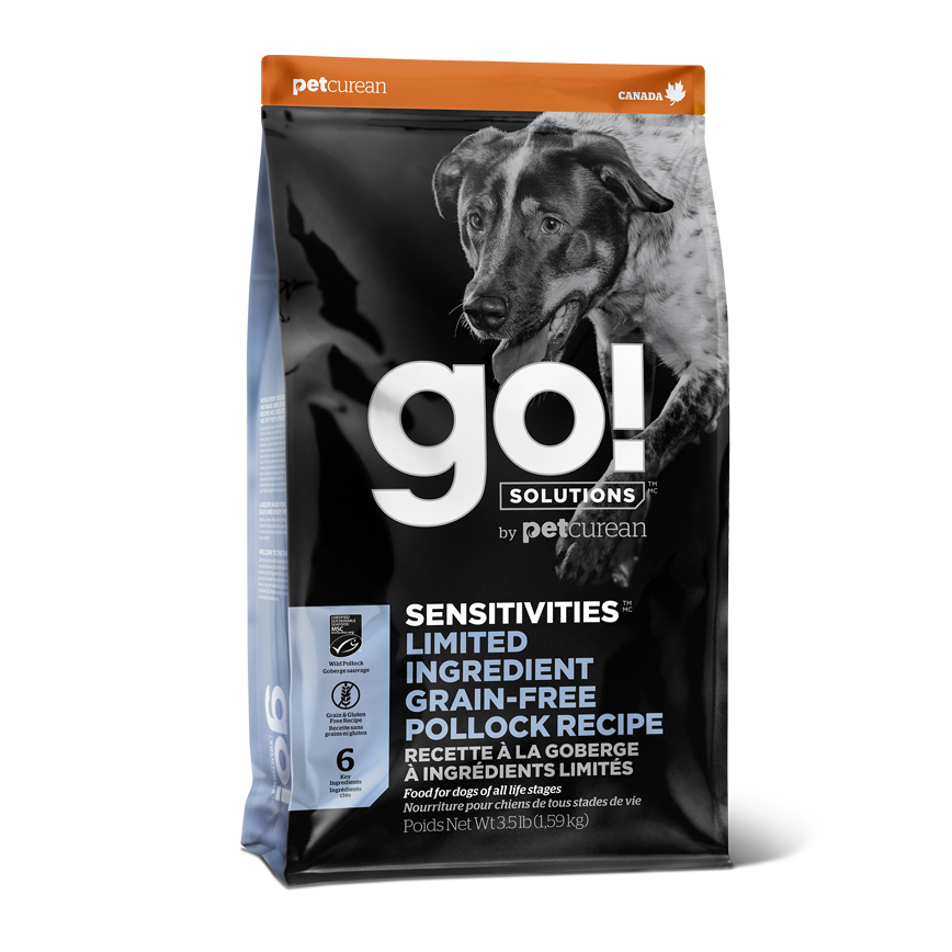 GO! SOLUTIONS 無穀物狗糧 低敏美毛系列 鱈魚 22lb (1303105)