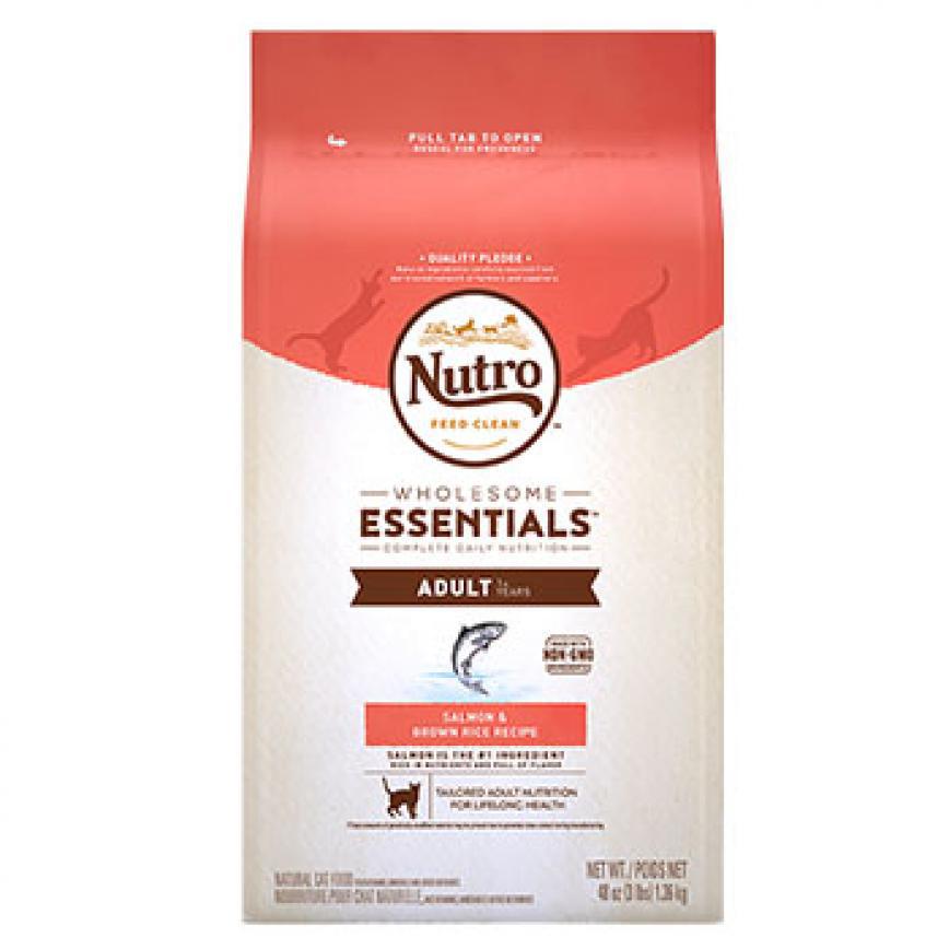 Nutro 特級成貓配方 三文魚及糙米 Salmon & Whole Brown Rice 3lb (10182869) (賞味期限 2020.8.25)