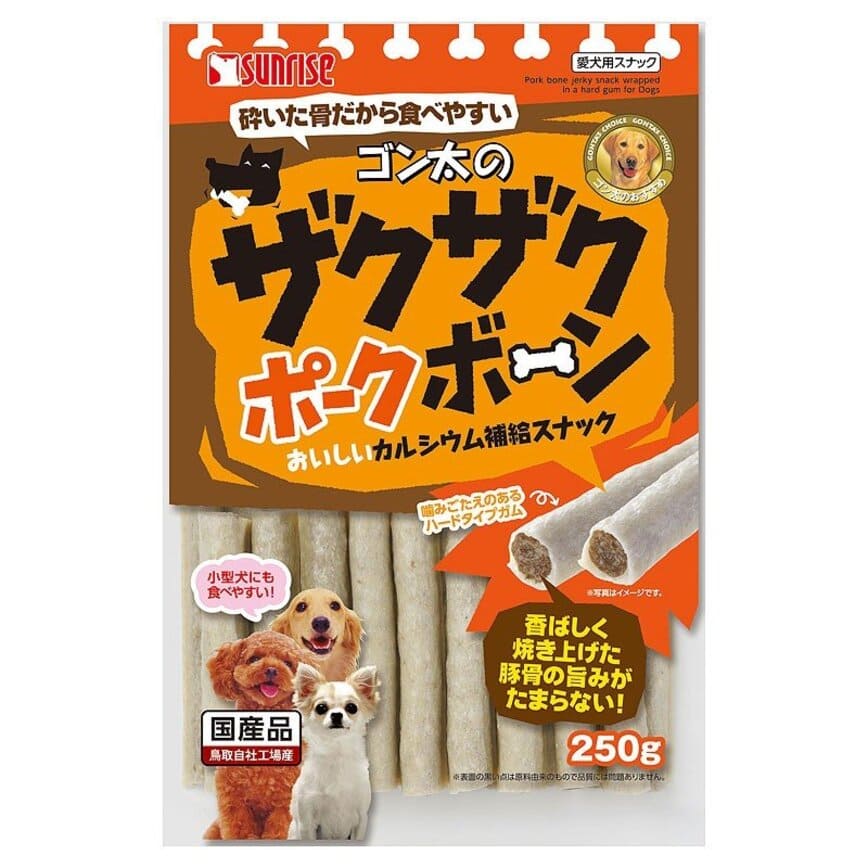 日本Sunrise 狗小食 魚肉雞肉零食棒 250g (紅) (停售)