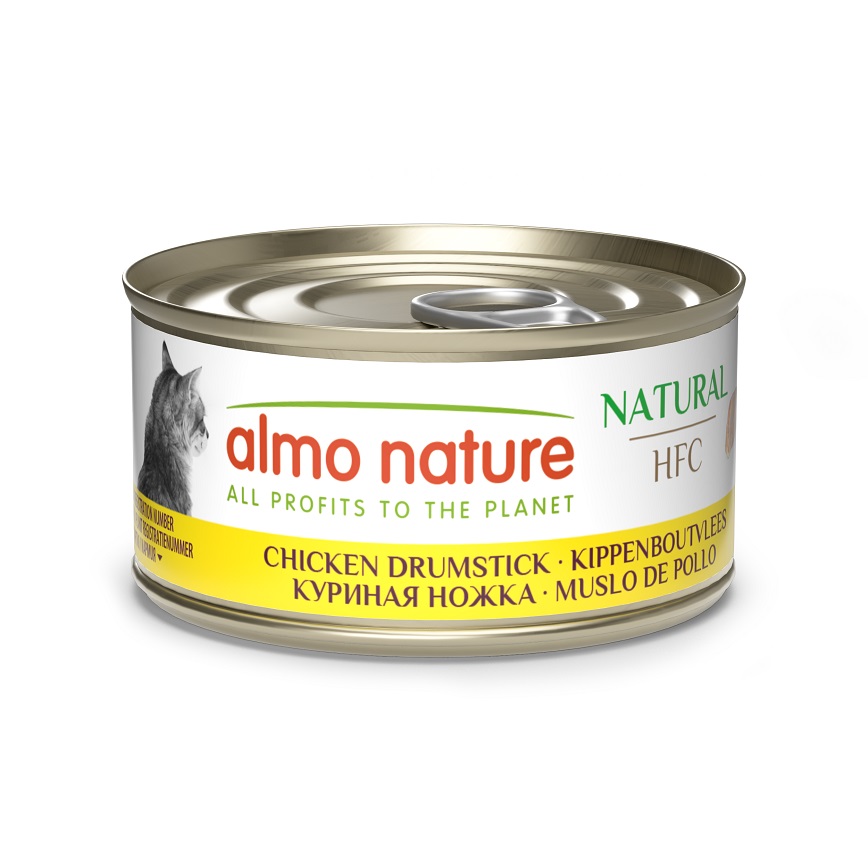 Almo Nature HFC 貓罐頭 天然系列 雞髀 70g (9017)
