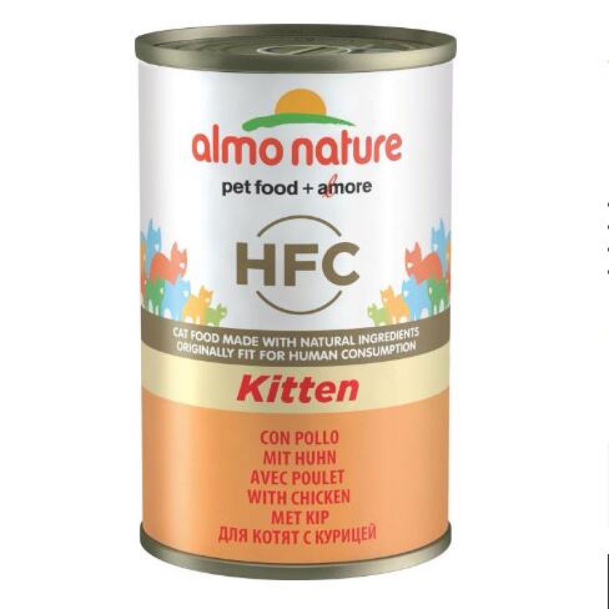 Almo Nature HFC 貓罐頭 幼貓罐頭 雞肉 140g (5101)