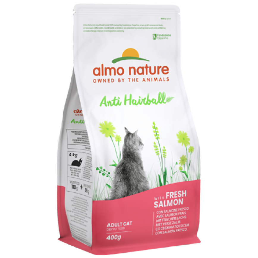 Almo Nature Holistic 貓糧 成貓糧去毛球配方 新鮮三文魚 2kg (672) (新包裝)