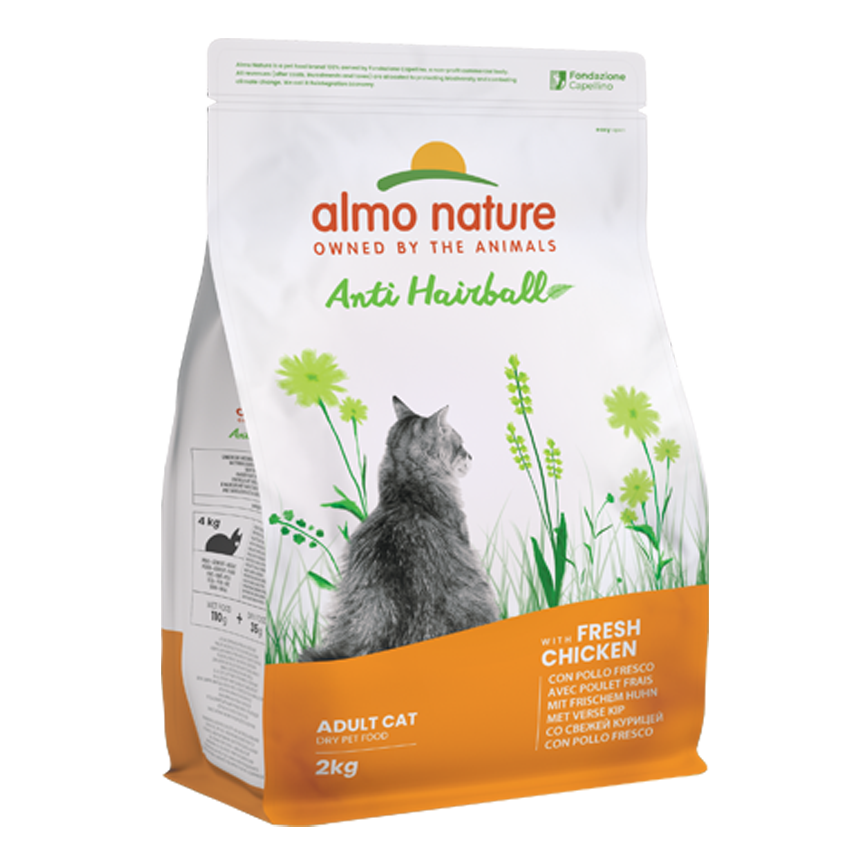 Almo Nature Holistic 貓糧 成貓糧去毛球配方 新鮮雞肉 2kg (673)