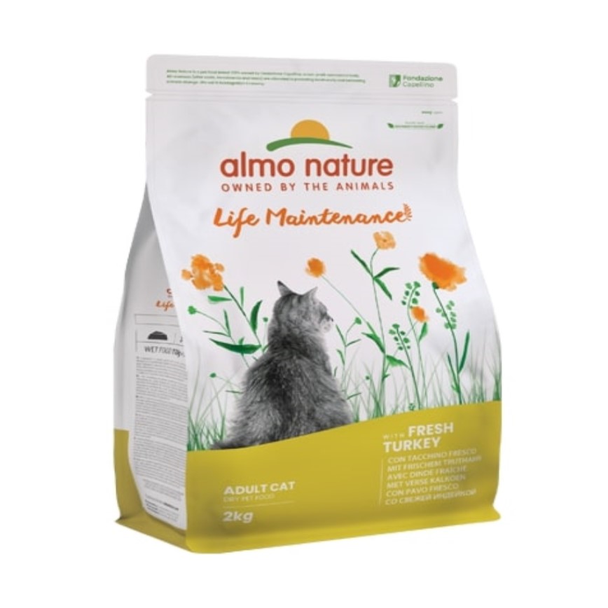 Almo Nature Holistic 貓糧 成貓糧新鮮火雞肉 2kg (627) (新舊包裝隨機發貨) 圖 2