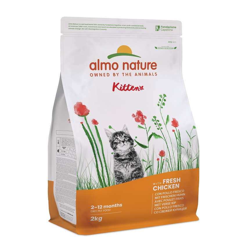 Almo Nature Holistic 幼貓糧 新鮮雞肉 2kg (631)