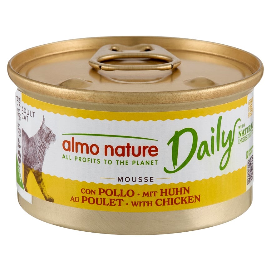 Almo Nature Daily Mousse 成貓罐頭 慕絲主食系列 雞肉 85g (153)