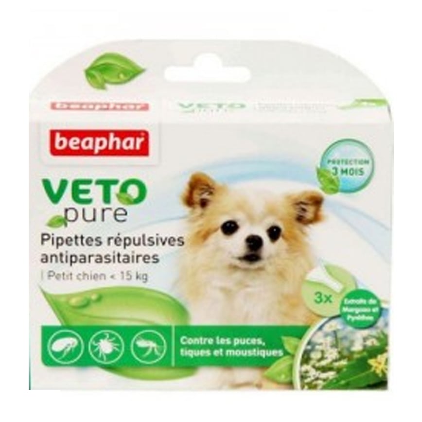 beaphar VETO pure 小型犬用回歸自然滴劑 (15612)