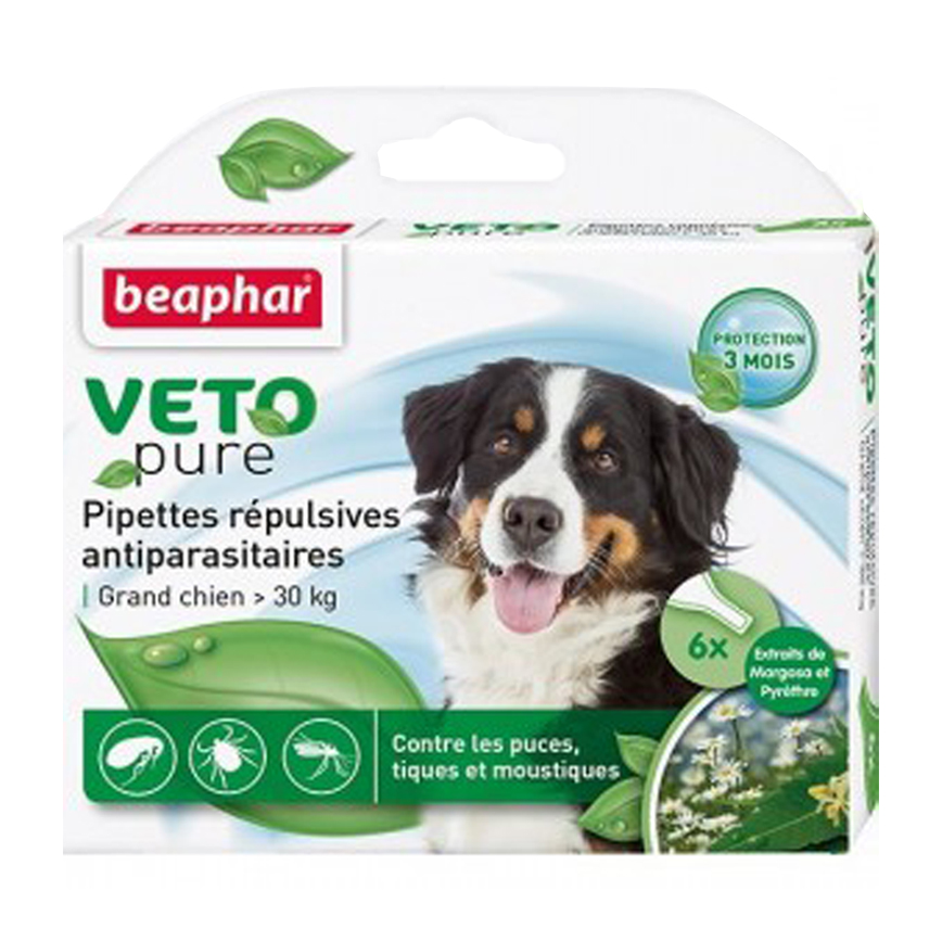 beaphar VETO pure 大型犬用回歸自然滴劑 (15614)