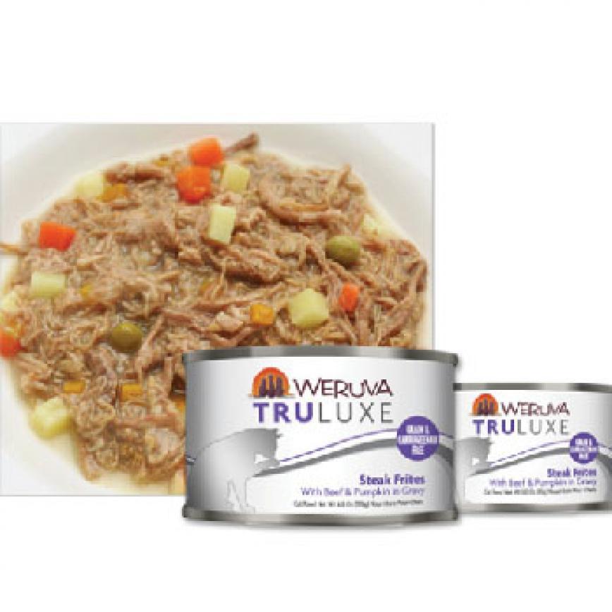 WeRuVa 貓罐頭 主食罐 尊貴系列 澳洲牛肉及南瓜 Steak Frites 170g (賞味期限 2020.08)