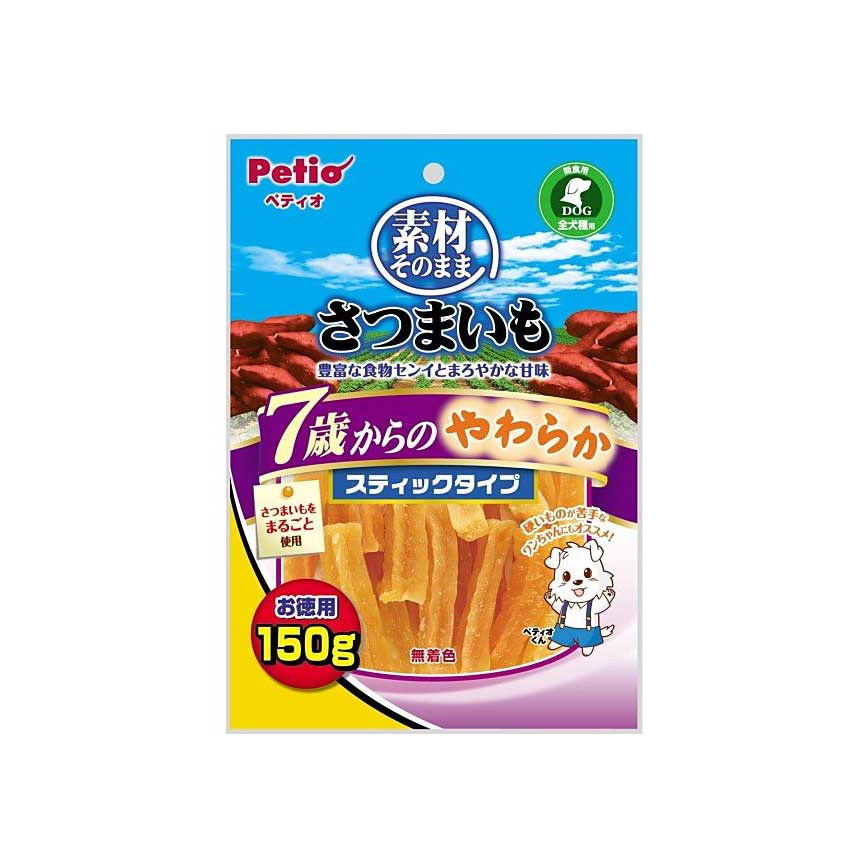 日本Petio 狗零食 天然健腸無添加全薯條 150g 圖 1