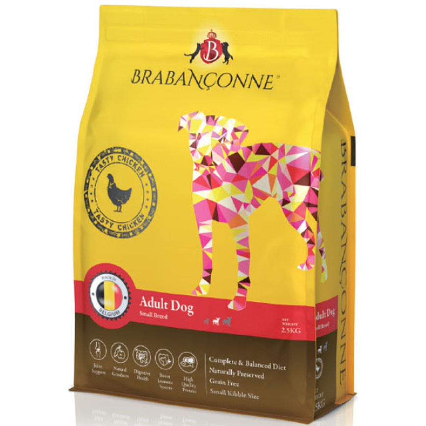 Brabanconne 狗糧 爸媽寵 小型成犬 雞肉配方 2.5kg (001745)