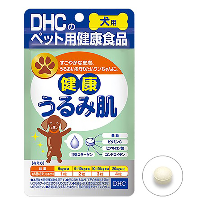 DHC 日本製狗狗健康食品 還原健康肌膚及毛髮配方 60粒