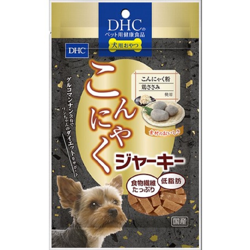DHC 狗零食 日本製魔芋低脂肪&食物纖維配方 100g