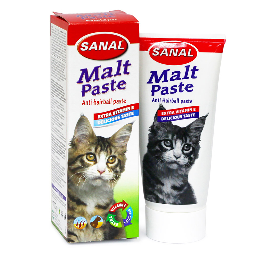 Sanal Malt for Cats 護膚去毛球膏 100g (新包裝) (SAN6010)