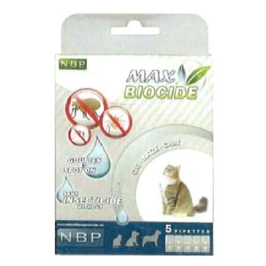 Max Biocide 天然香茅騷蚤去牛蜱滴劑 (貓用) (NBP45602B)