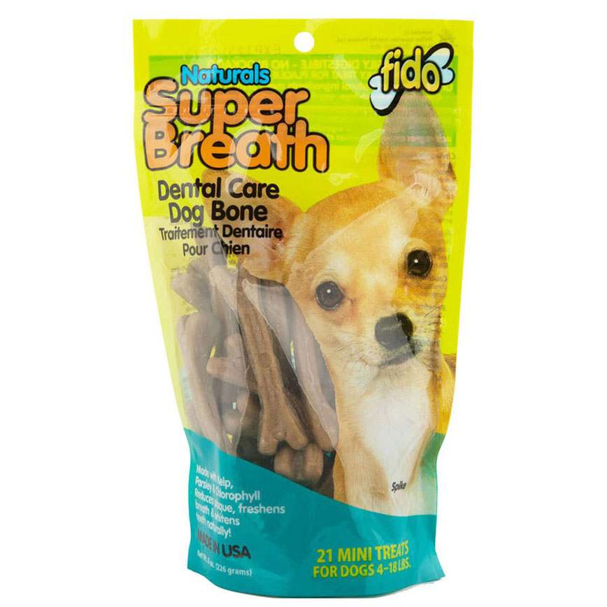 Fido 營養清新潔齒骨 迷你犬用 21支 (FID1558) (賞味期限 2025年6月)