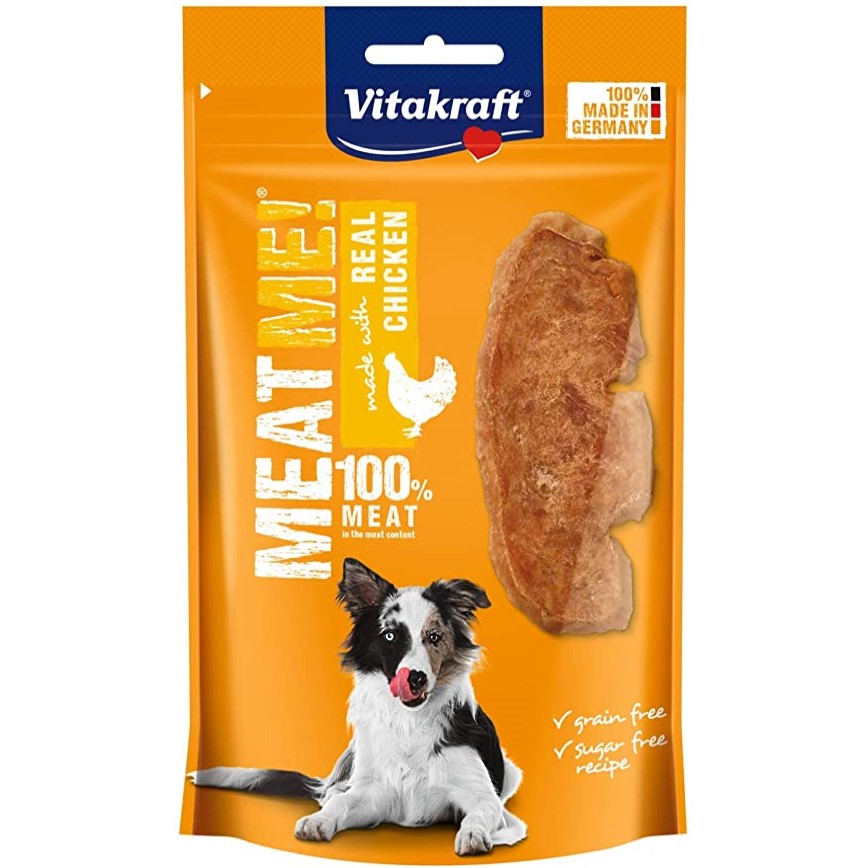 Vitakraft MEAT ME系列 低脂肉片 雞肉 (大片) 60g (FVK39338)