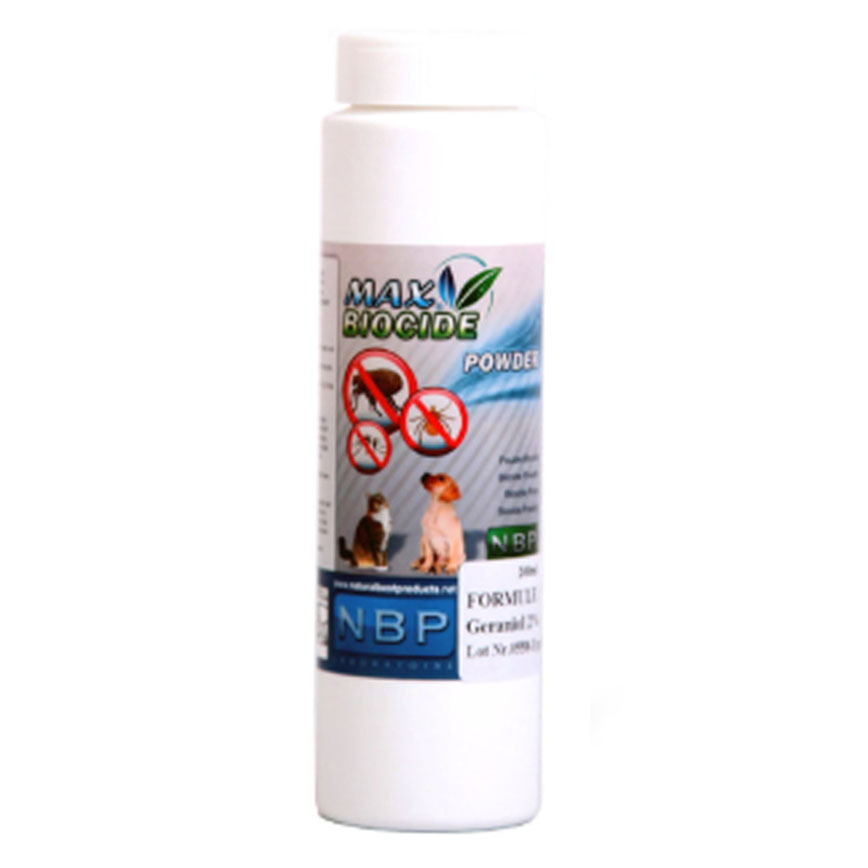 Max Biocide 驅蚤乾洗粉 200ml (犬貓用) (NBP40083)