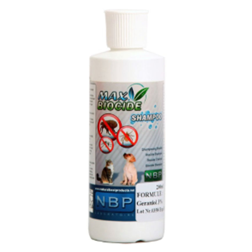 Max Biocide 驅蚤沖涼液 200ml (犬貓用) (NW950081)