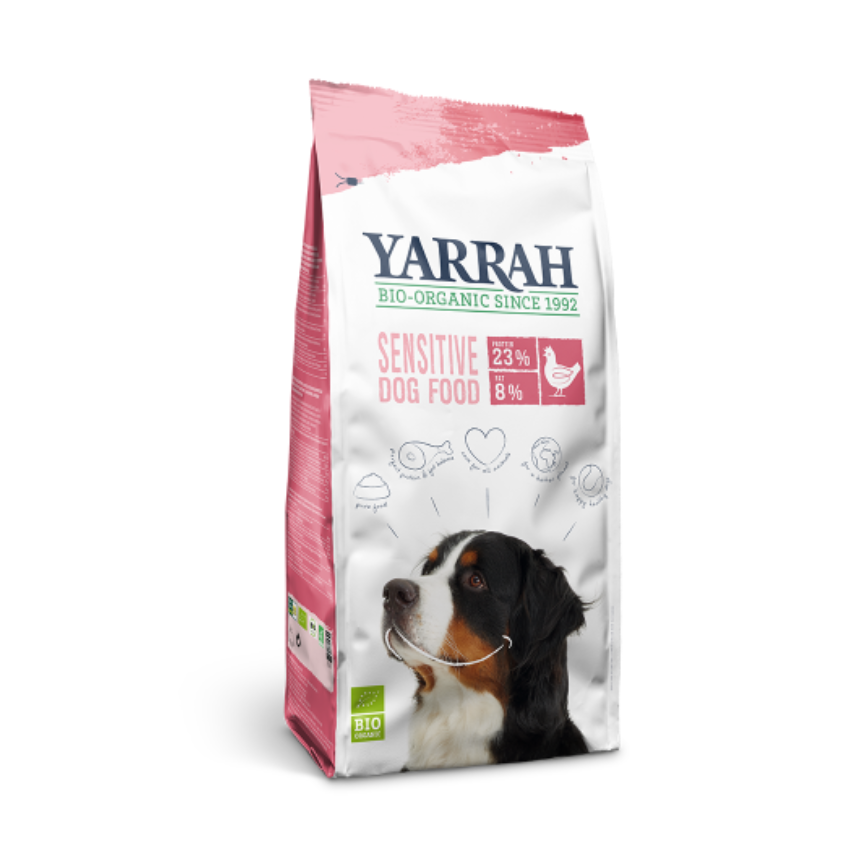 Yarrah 狗糧 有機防敏感雞肉配方 10kg (AW917381)