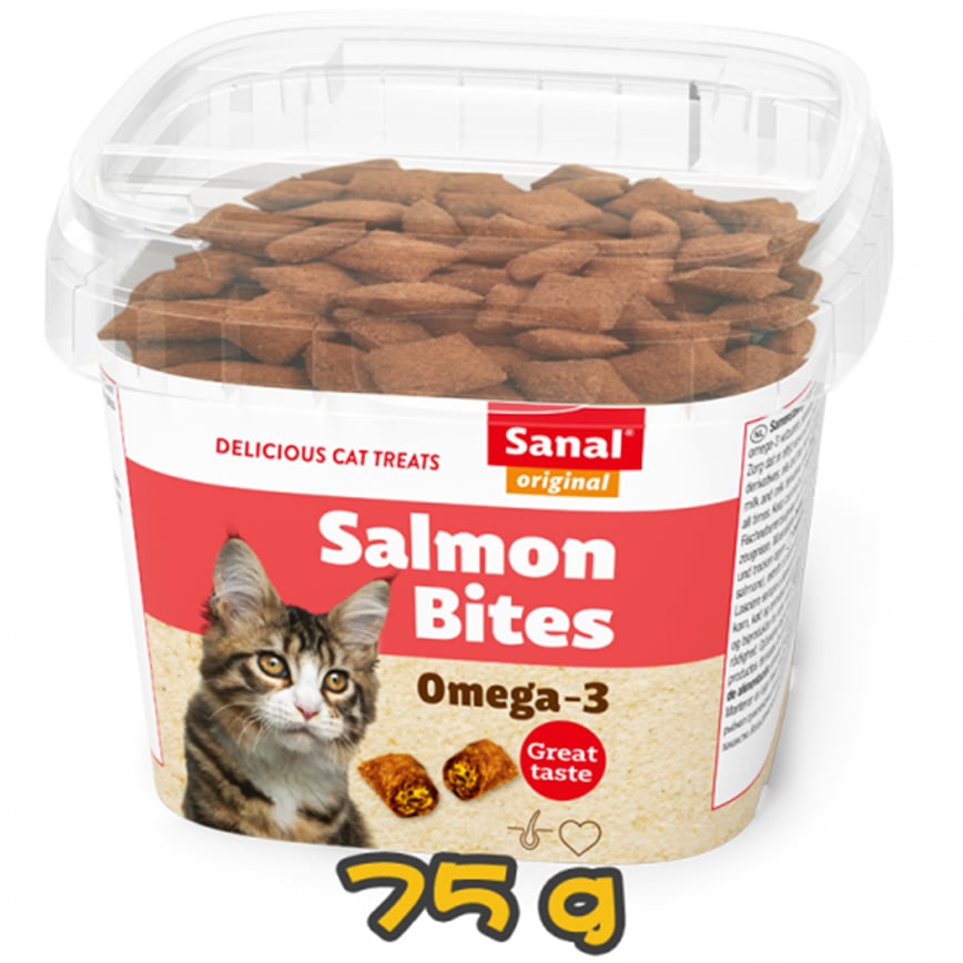 Sanal 貓零食 美毛纖體香脆 75g (粉紅色) (SAN5752)