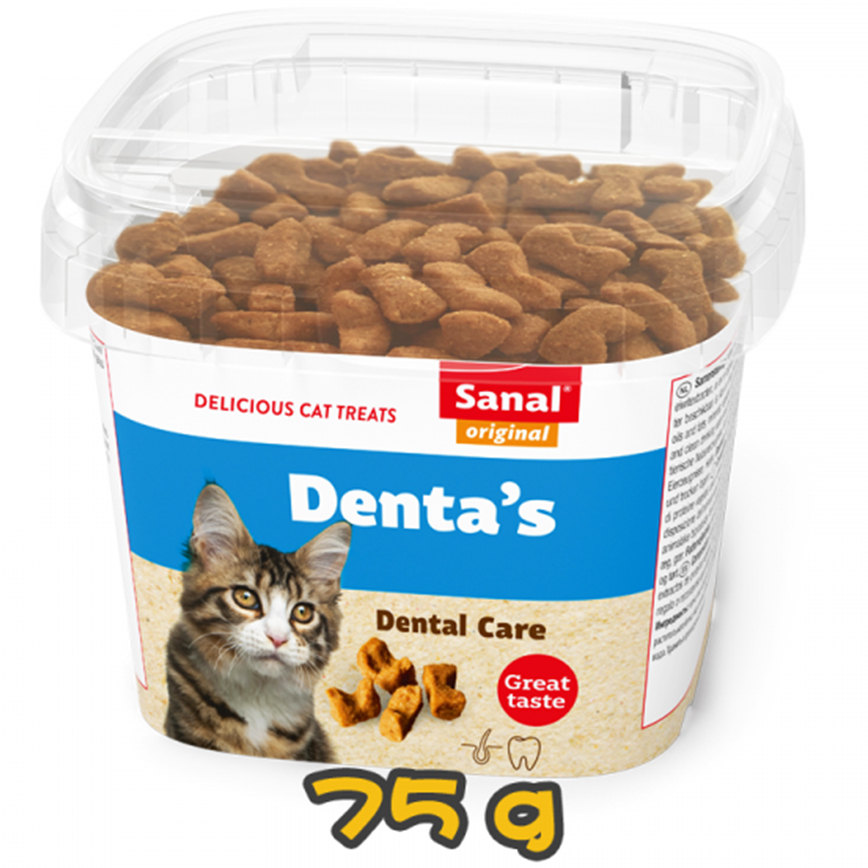 Sanal 貓零食 亮白潔齒粒 75g (SAN5732)