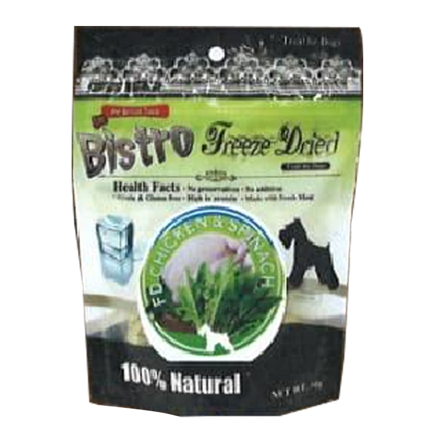 Bistro Freeze Dried 狗零食 脫水雞肉 菠菜 50g (NBT998515)