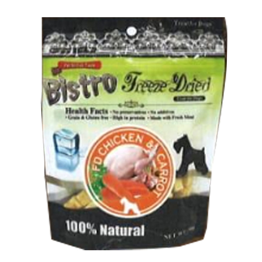 英國寶 Bistro Freeze Dried 狗零食 脫水雞肉 胡蘿蔔 50g (998517B)