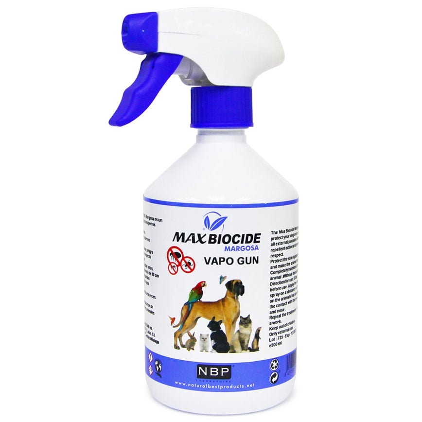 Max Biocide 犬貓用苦楝油環境驅蚤噴劑 500ml (NW924641)