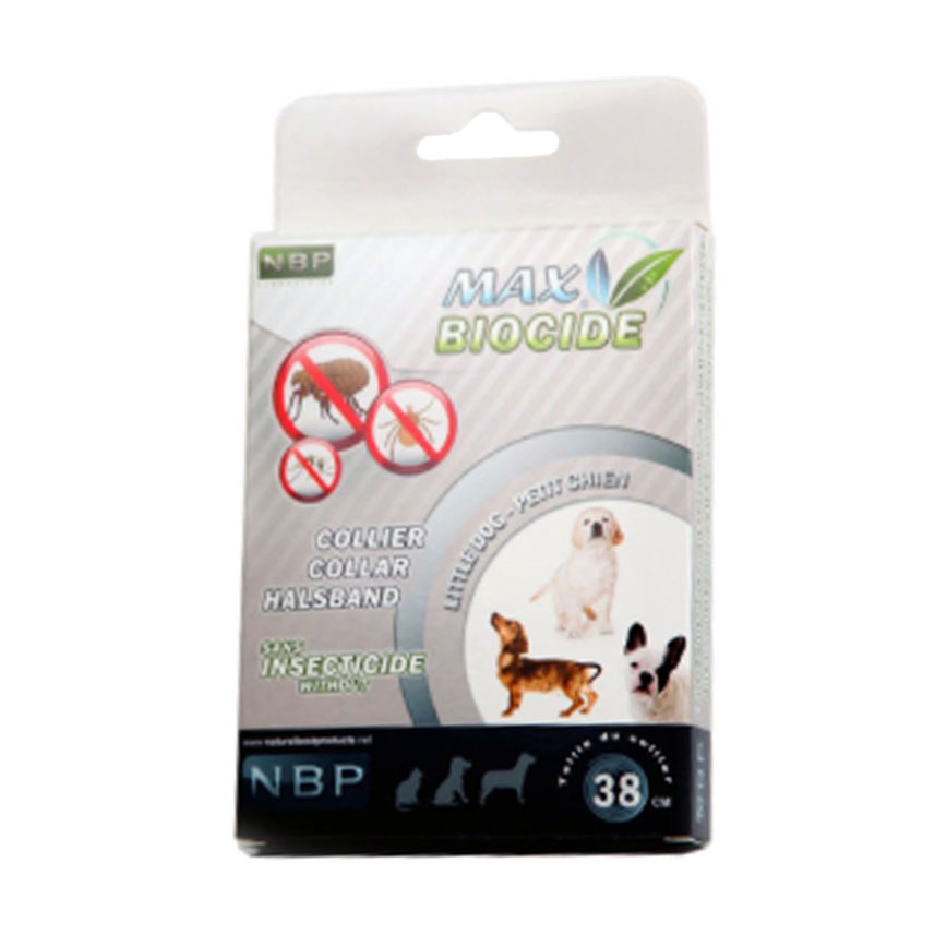 Max Biocide 小型犬用香茅驅蚤頸帶 38cm 黑色 (NW956600)