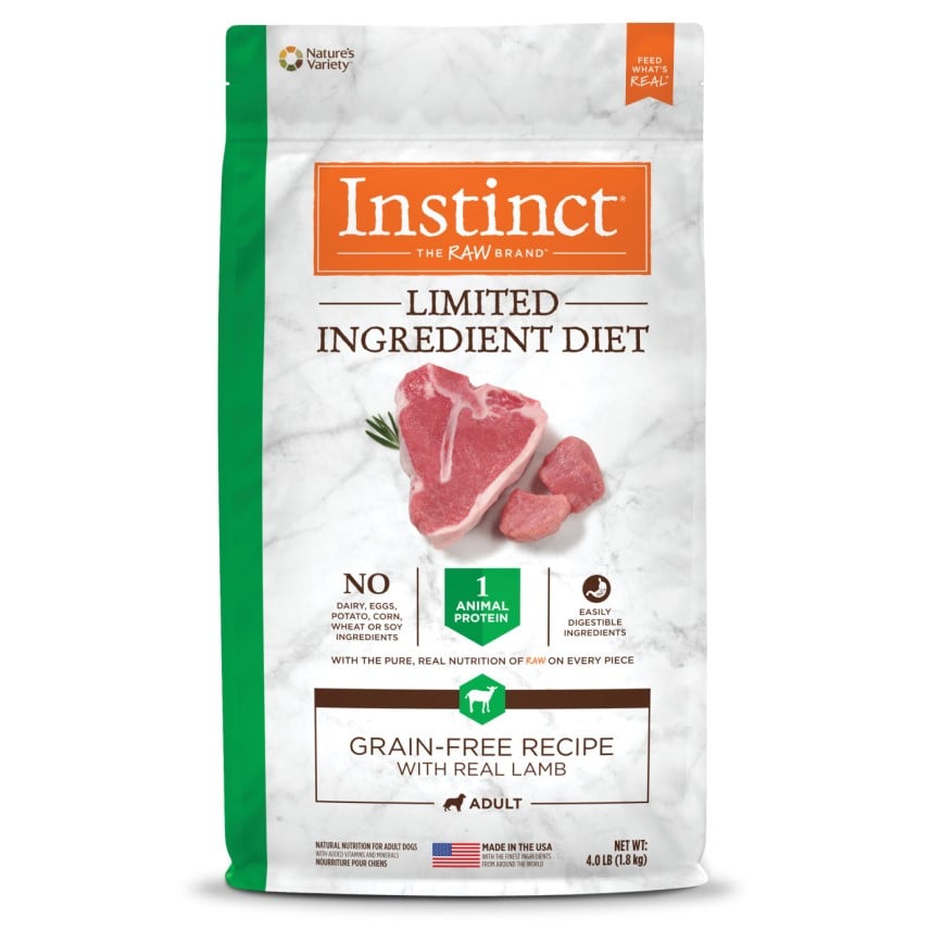Instinct 狗糧 無穀物單一蛋白系列 羊肉 20lb (658450)